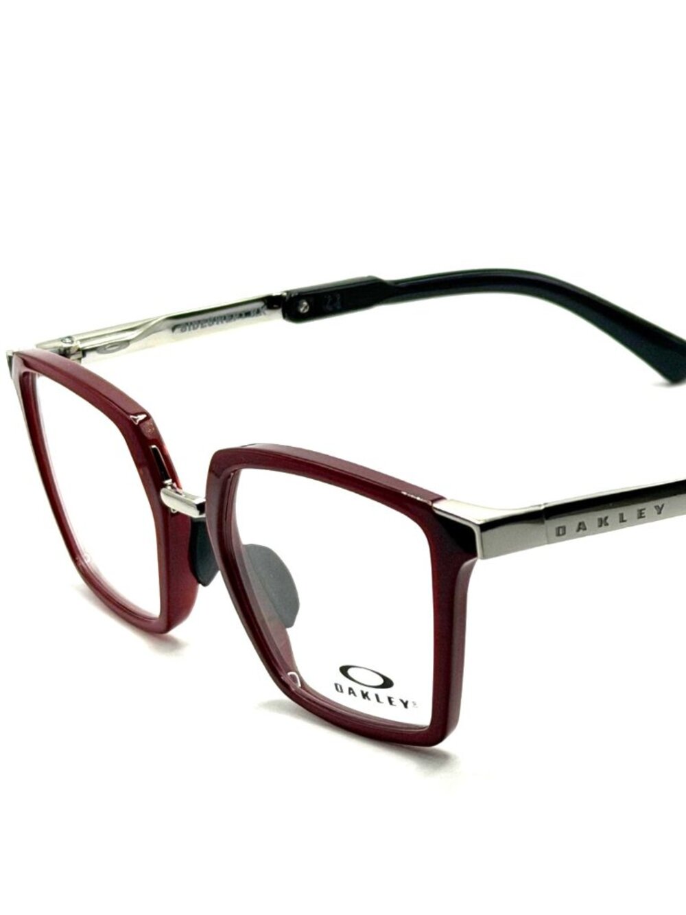 NEW OAKLEY SIDESWEPT RX OX8160-0449 POLISHED BRICK RED EYEGLASSES 49MM 19 141